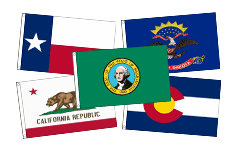 US State Flags